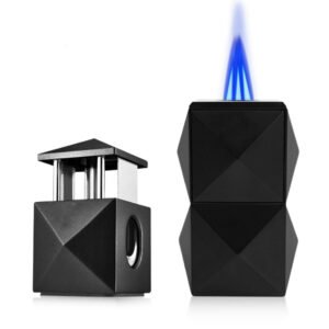 Cigoak Cigar Desk V/Flat  Cutters and Lighter Sets